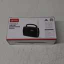 GPX R633B Portable Shortwave AM/FM Clock Radio (Black)