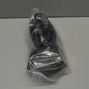 Dance Jazz Shoes Cowhide Leather Jazz Shoes for Women Men Adult (8.5, Black)