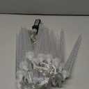 Joomer White Christmas 13FT 20 Tubes 90 LED Icicle Lights with Timer Function, Waterproof Connectable Ice String Lights for Holiday Home, Patio, Trees Christmas Decoration