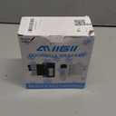 Bleu Clair Anti-Theft Video Doorbell Mount All Metal Compatible with Ring/Blink Wireless Doorbell, with Charging Port, No Drill, Not Block Doorbell Motion Sensor, for Rentals Apartment