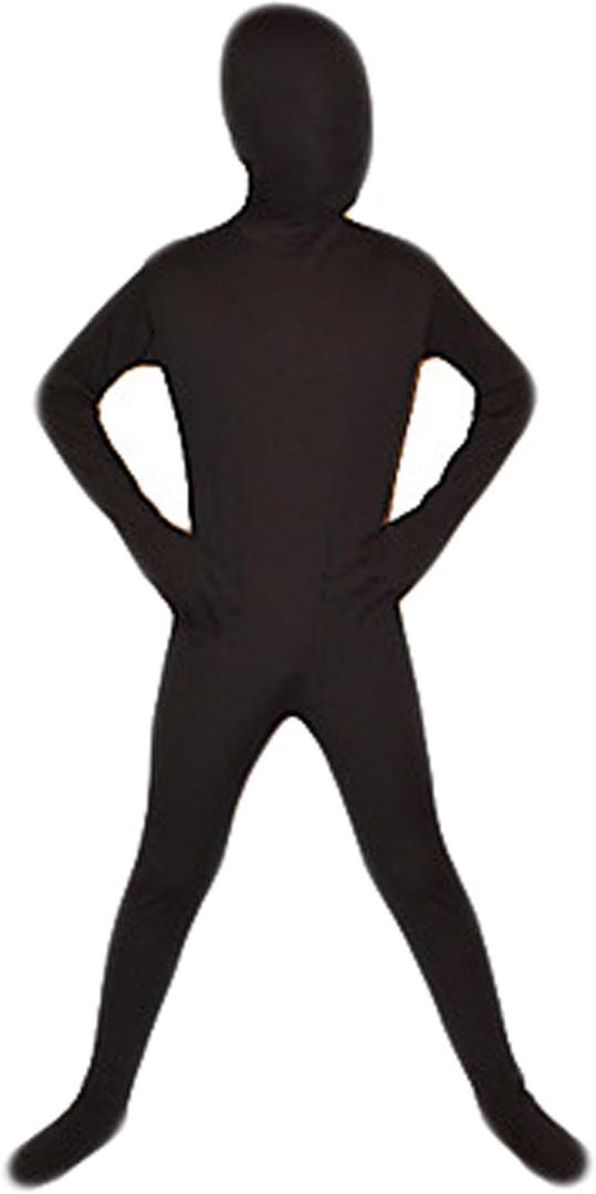 Seeksmile Kids Costume Full Body Zentai Suit (Large, Black)