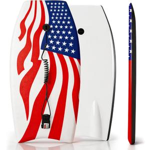 Body Boards for Beach 42 Inch Premium Bodyboard Surfboard for Adults Kids Beginners, 1 Pack 42 Inch