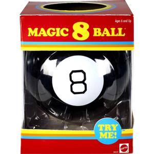 Mattel Games Retro-style Magic 8 Ball Novelty Toy