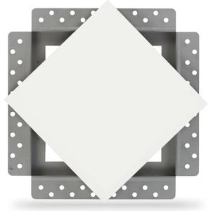 AccessPro LAP8 Magnetic Access Panel - 8x8 Drywall Access Door with Removable Flush-Mount Cover - Durable, Paintable, Heat-Tolerant, Easy Install for Walls & Ceilings - by Luxairy Vents