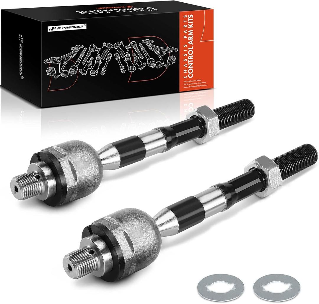 A-Premium 2 x Front Inner Tie Rod Ends, Compatible with Hyundai Sonata 2009-2015