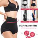 Butt Lifting Panties, Tummy Control Shapewear for Women Compression Underwear Short Lace Butt Lifter Shapewear