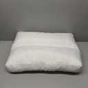 Shredded Foam Couch Back Cushions Replacement Back Pillow Sofa Cushion Stuffing Fill Supportive Back Pillow 1 Pack, Fluffy & Evenly Quilted Design, Lumbar Support Pillow for Sofa,( 27"x18", White)