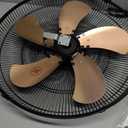 20 Inch Wall Mount Fan with Remote Control Wall Mounted Oscillating Fan with 3 Speed Settings, Adjustable Tilt and Timing for Bedroom 18in Metal Fans Blade