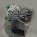 Foldable Mountain EBike Headlight 3-Pin Male Connector 36V‑48V Bicycle Front Light with 80‑100db Loud Horn Headlights for Night Riding Cycling LED Light