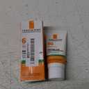 La Roche-Posay Anthelios Clear Skin Sunscreen Dry Touch SPF 60, Oil Free Sunscreen For Face, Oil Absorbing, Broad Spectrum SPF + Antioxidants, Non-Greasy, Oxybenzone Free, Travel Size (1.7 Fl Oz (Pack of 1))