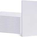 Frienda 12 Pcs Foam Board Bulk 12" x 7.5" x 1/2" Xps Foam Sheet Panel for DIY Crafts Sculpture Modeling Floral Arrangements School Home Office Art (White)