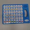 Joyreal AAC Device for Autism, Non Verbal Communication Tools for Speech Therapy & Stroke Rehab. Communication Tablet, Autism Talking Aids with 8 Programmable Buttons & Adjustable Volume (Blue)