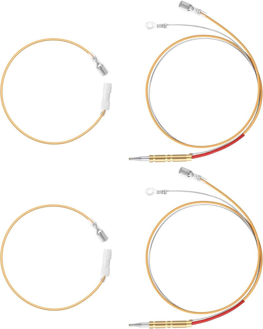 2 Pack Propane Heater Thermocouple Compatible with Mr Heater 2304885, F237349, Tank Top Heater Replacement Parts Compatible with Mr Heater, Dura Heat, Remington, ProCom and More