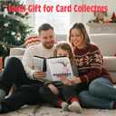 Baseball Card Binder,4 Pocket Trading Card Binder with 50 Removable Sleeves Can Hold 400 Cards, Waterproof Card Holder for Sports Cards,MTG,TCG,Game Cards (White, 400 Cards)