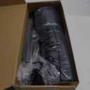 Zakkart Cat Perch for Window Sill with Bolster - Orthopedic Hammock Design with Premium Hardwood & Robust Metal Frame - Cat Window Seat for Large Cats and Kittens - Dark Stained Wood Gray Bed, 24''W