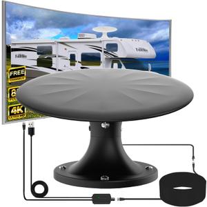 RV Antenna for Cale (Black, Large XL)