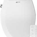 LEIVI Electric Bidet Toilet Seat with Auto Open & Close Lid, Digital LED Display, Heated Seat, Night Light, Bidet with Warm Water and Dryer, Elongated