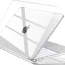 EooCoo for MacBook Neo Case 13 inch 2026 Model A3404 with A18 Pro chip, Lightweight Scratch Resistant Sturdy Hard Shell Protective Case Cover Laptop Accessories, Crystal Clear