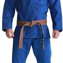 FLUORY BJJ Gi for men Brazilian Jiu Jitsu Suit Kimonos BJJ Uniform- Size A3