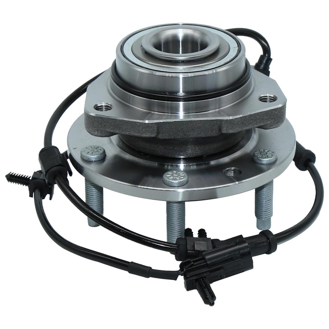 513188 Front Wheel Bearing and Hub Assembly for 02-09 Chevy Trailblazer, 03-06 Chevy SSR, 02-09 GMC Envoy, 03-08 Isuzu Ascender, 04-07 Buick Rainier, 05-09 SAAB 9-7X, 6 Lugs W/ABS