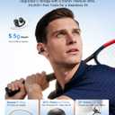EarFun Clip 2 Open Ear Earbuds, Clip On Headphones, LDAC, Hi-Res Audio, 12mm Titanium Driver, 4 Mics AI Clear Call, AI Translation Earbuds, Secure Fit, 40H Playtime, Bluetooth 6.0 for Running, Workout, Black 