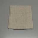 OWENIE Linen Valances for Windows 1 Pcs, Light Filtering Textured Farmhouse Short Small Valance Curtains for Bathroom Basement Living Room Bedroom, Rod Pocket Half Curtains Over Sink, 52Wx14L Inch