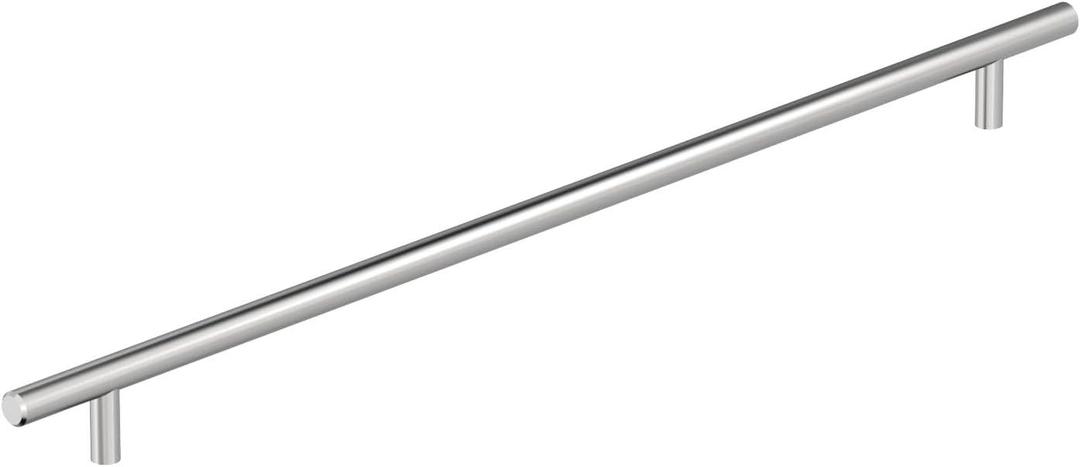Amerock BP1901526 | Bar Pulls 16-3/8 inch (416mm) Center-to-Center Polished Chrome Cabinet Pull | Kitchen Cabinet Hardware | Furniture Hardware | Drawer Handle