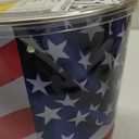 Lamplight Farms 16 oz American Flag / Patriotic Citronella Patio Candle Buckets