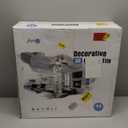 Art3d PVC Ceiling Tiles, 2'x2' Plastic Sheet in White (48-Pack)