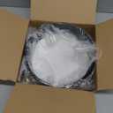 HUAKENER 10 Inch Cake Pan - Set of 2 Round Cake Pans with 70 Pieces Parchment Paper, Non-stick Cake Baking Pans, Dishwasher Safe