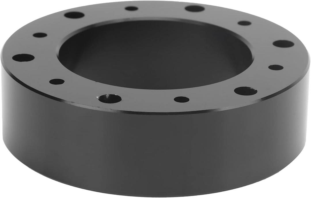 1in Steering Wheel Spacer 6 Hole Hub Aluminum Alloy Heighten Increased Pad Adapter Automotive Wheel adapters and spacers Application