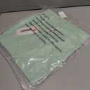 COOFANDY Men's Casual Button Down Shirts Short Sleeve Summer Cuban Vacation Beach Shirts (Green, L)