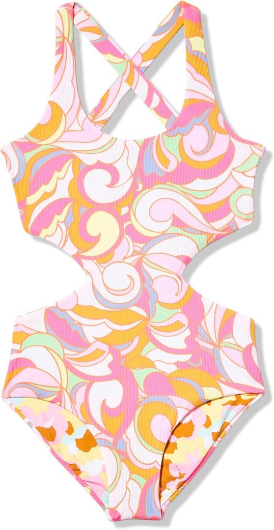 Maaji Girls' One Piece (6, Pink)