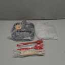 Egg Frying Pan 3-In-1 Divided Nonstick Egg Pan with Lid Breakfast Grill Pan Skillet Compatible with Gas Stove & Induction Cooktops White