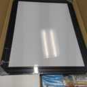 White Board for Wall, 24''x18'' Magnetic Dry Erase Board, Decorative Whiteboard with Black Wooden Frame, Hanging Writing Board for Home Office School Dorm