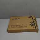 Bamboo Cutting Board for Kitchen, 3-Piece Set with Juice Grooves, Side Handles & Non-Slip Mats  Durable Bamboo Chopping Board for Meat, Vegetables and Fruits