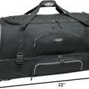 Travelers Club Adventure Rolling Travel Duffel Bag