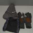 Tivi Tovo 3 Pack Winter Hats Scarf Touchscreen Gloves Set Beanie Windproof Knit Ski Cap for Men Women Valentines Gifts (Gray)