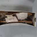 Sweet Life Lina Natural Woven Buckle Slide Sandals, Size 8