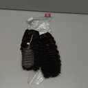 Human Hair Clip In Extensions for Black Women - Kinky Curly, Highlight, Real Human Hair, Natural Clip Ins, 1B/4