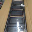 Step Ladder 3 Step Folding, Sturdy 330 Lbs Small Step Stool for Adults, Closet Step Stool Ladder with Anti-Slip Wide Pedals, Portable Folding Ladder for Home Kitchen Office (Black)