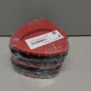 2 x 2 Pack Upgraded Spin Mop Replace Scrub Brush Compatible with O Cedar EasyWring 1 Tank, Great for Kitchen, Deck, Bathroom and Shower Floor Scrubber Head