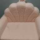 Blissful Diary Kids Couch, 2-in-1 Soft Toddler Couch Fold Out, Toddler Chair Comfy, Convertible Sofa to Lounger, Kids Furniture for Playroom, Gift for Birthday, Children's Day, Pink Shell