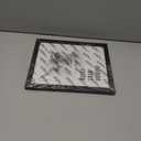 arteWOODS Funny Highland Cow Bathroom Wall Art - Rustic Farmhouse Wall Decor with Humorous Quotes Black Framed Print Artwork Cute Animal Pictures for Shower Toilet Restroom Kid's Washroom 8x10 Inch