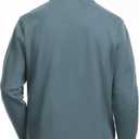 SAKS Fifth Avenue Men's Pique Quarter-Zip Pullover (L)