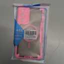 for Samsung Galaxy A16 5G Phone Case, Translucent Matte Back Compatible with Magsafe Magnetic Slim Shockproof Protective Case with Lanyard Strap for Samsung A16 5G 6.7-inch, Pink