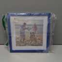 DecorUhome 10x10 Picture Frame, Display Pictures 8x8 with Mat or 10x10 without Mat, Wall & Tabletop Display Photo Frame, Royal Blue, 1 Pack