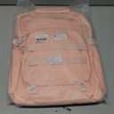 Preppy Aesthetic Backpack for Teen Girls Boys Elementary Middle High School Student Large College Laptop Cute Bookbag (Pink)