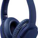 iLive Electronics Active Noise Cancellation Bluetooth Headphones, Adjustable Headband, Includes 3.5mm Audio Cable, Blue (IAHN40IND)