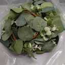 4 Pcs Candle Rings Artificial Eucalyptus Leaves Wreaths 10 Inch Candle Rings Wreaths Small Boho Wreath Pillar Candle Holder for Wedding Home Door Tabletop Decoration (Elegant Eucalyptus Leaf)